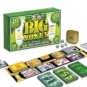 Wonder Forge Big Money Game for Families & Kids 8 & Up – Perfect for Groups & Game Nights, Green