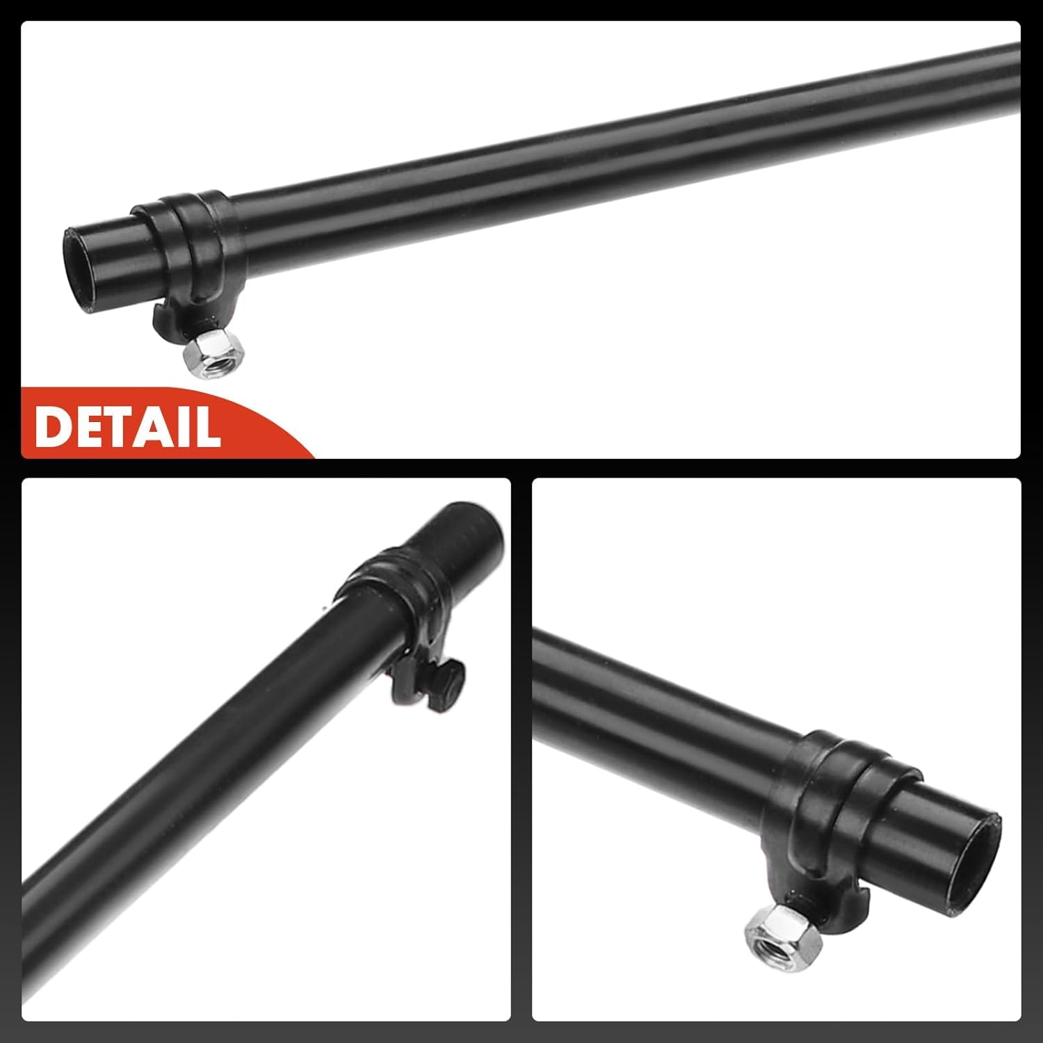 A-Premium Set of 4, Front Inner & Outer Tie Rod End Kit, Compatible with Jeep Grand Cherokee 1993-1998, Wrangler 1997-2006, Cherokee 1991-2001, Comanche 1991-1992, TJ 1997-2006