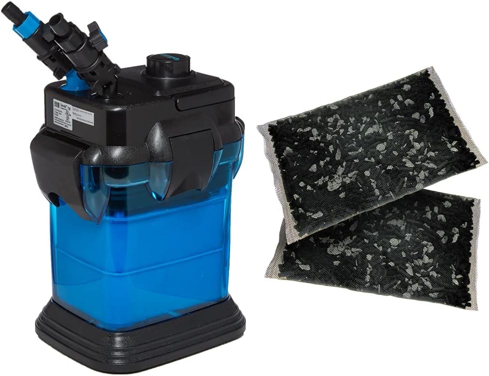 PennPlax Cascade 700 Aquarium Canister Filter Provides