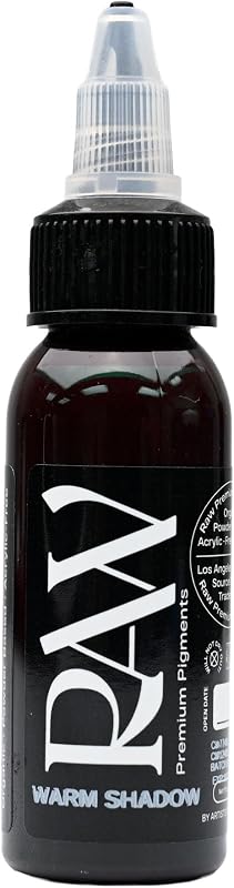 Raw Tinta para Tatuagem Warm Shadow, Frasco de 28 g