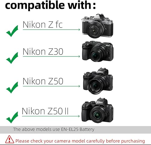 Miniatura 3 de Glorich EP-5G Acoplador DC EN-EL25 ENEL25 EN-EL25a ENEL25a Batería ficticia EH-5 Adaptador de fuente de alimentación de CA Conector de alimentación