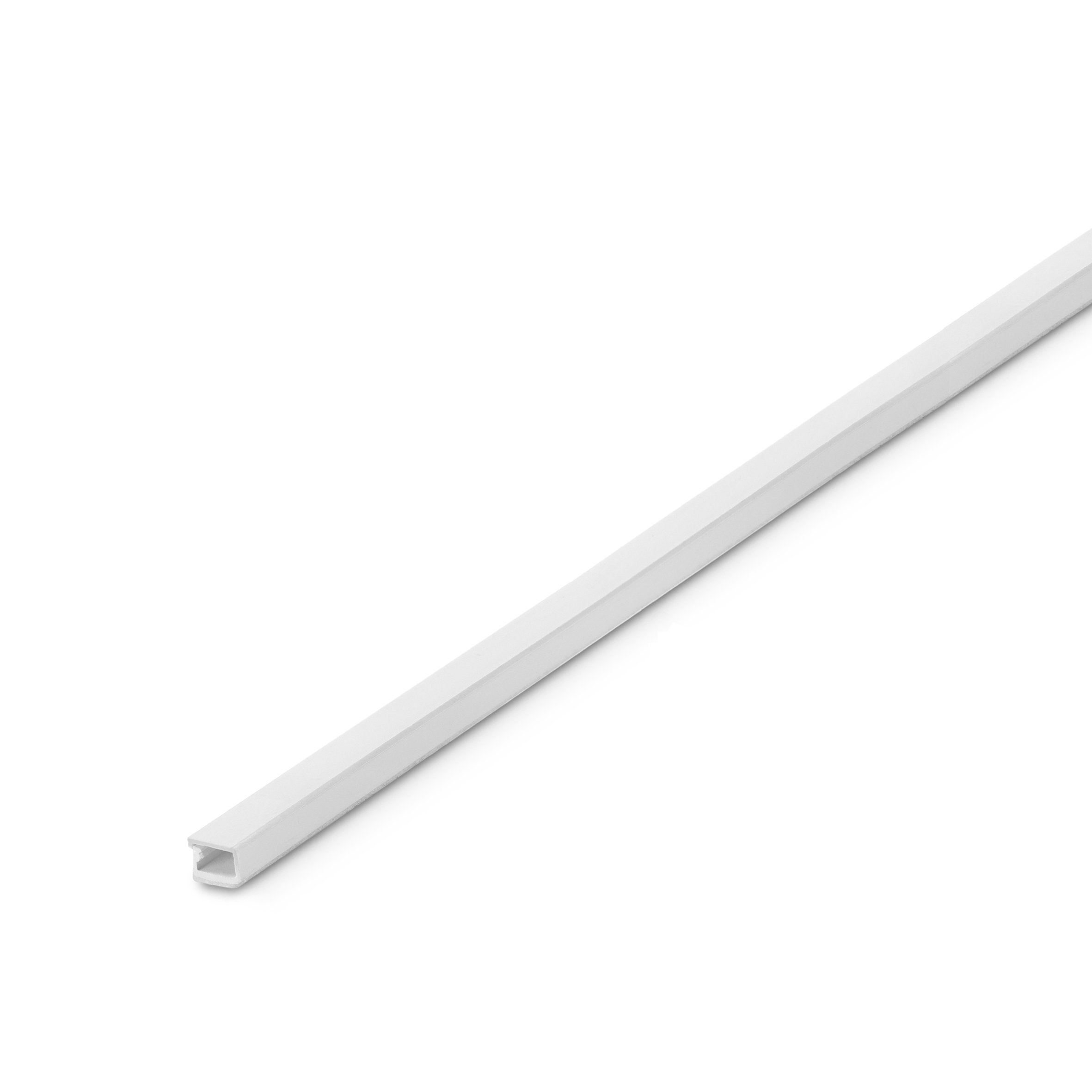 2405 Inofix Plasfix selbstklebender Kabelkanal 9 x 5 mm, 2m lang (Weiß)