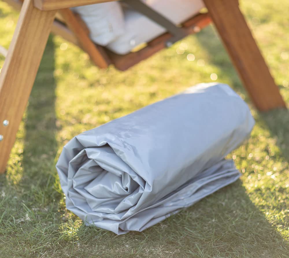WESTMANN Housse pour balancelle Luna 2600 244 x 148 x 197 cm Gris 100 %
