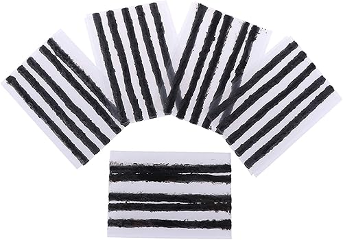 Miniatura 5 de Proudsun - Kit de reparación de neumáticos de goma de 30 piezas, herramientas de reparación de pinchazos de neumáticos para automóvil, automóvil,