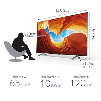 Amazon.co.jp: ソニー 65V型 液晶 テレビ ブラビア KJ-65X8550H