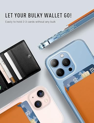 Miniatura 64 de Soporte magnético para tarjetas con MagSafe para iPhone 15 Pro Max/15 Pro/15 Plus/15 Plus, para iPhone 14 Pro Max/14 Plus/14 Pro/14, para iPhone 13