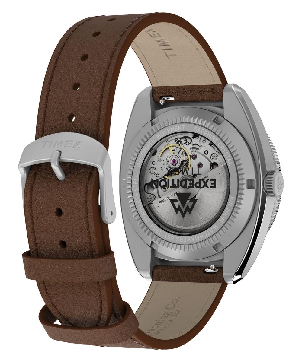 Timex Automatyczny męski zegarek analogowy Expedition Pioneer