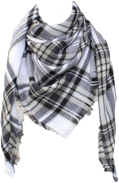 White blanket scarf Clearance