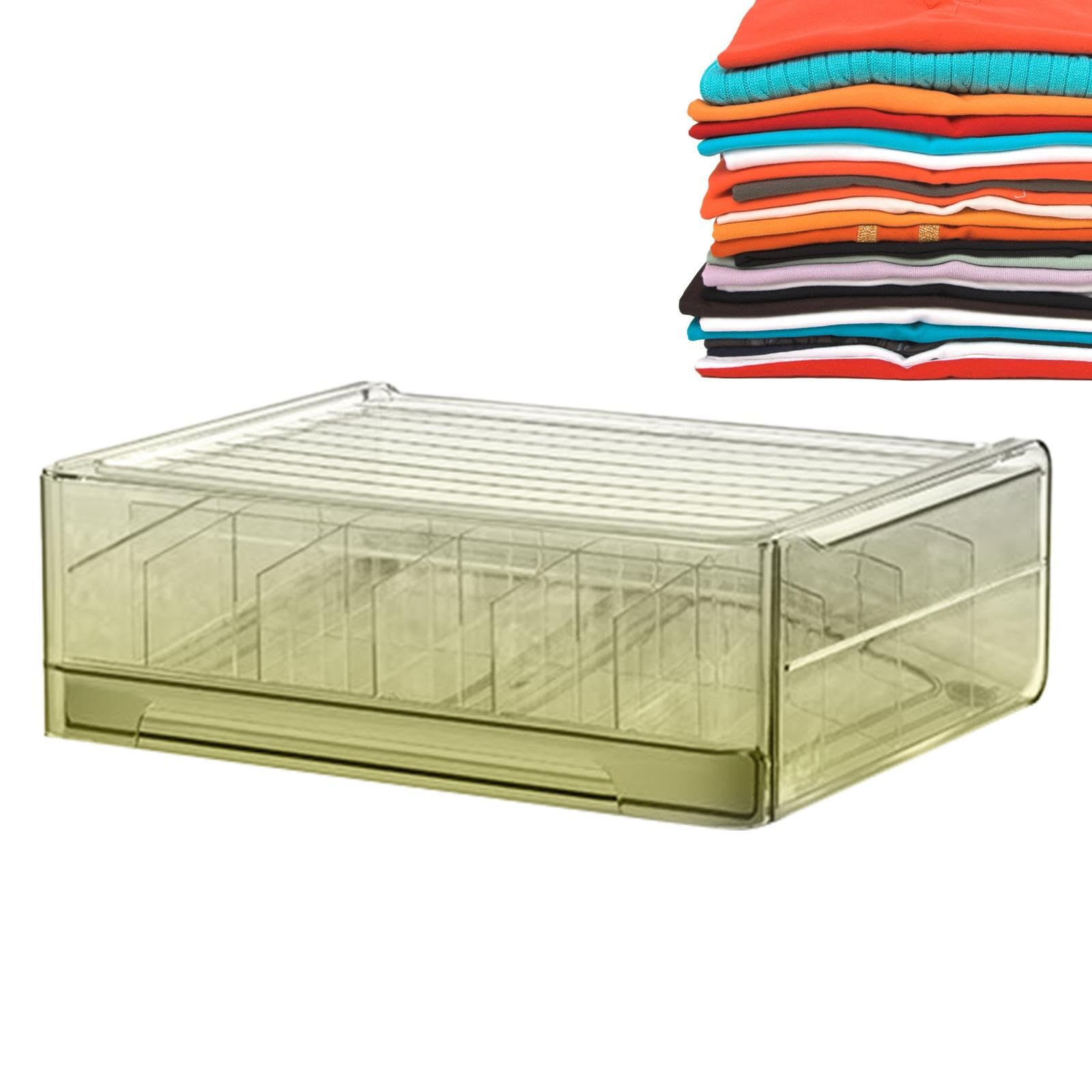 Organizer per cassetti per biancheria intima, scatola divisoria per