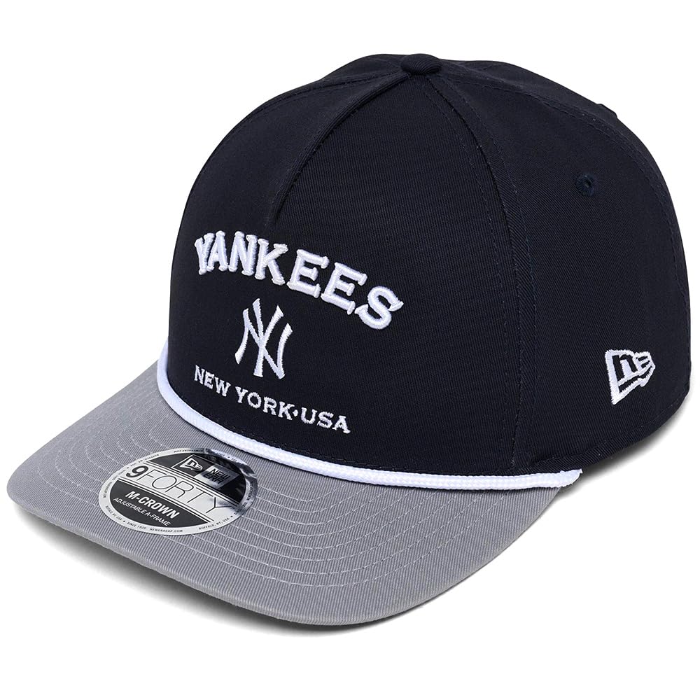 New Era NY New York Yankees 9FORTY M-Crown Arch Snapback Cap