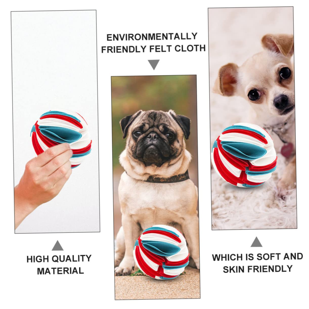 Hohopeti 3stücke Funny Pet Chew Toy Interaktives Kauspielzeug Für Hunde Molar Spielzeug Für Langsames Fressen Und Teething Attraktives Futterspielzeug Für Zuhause Oder Garten