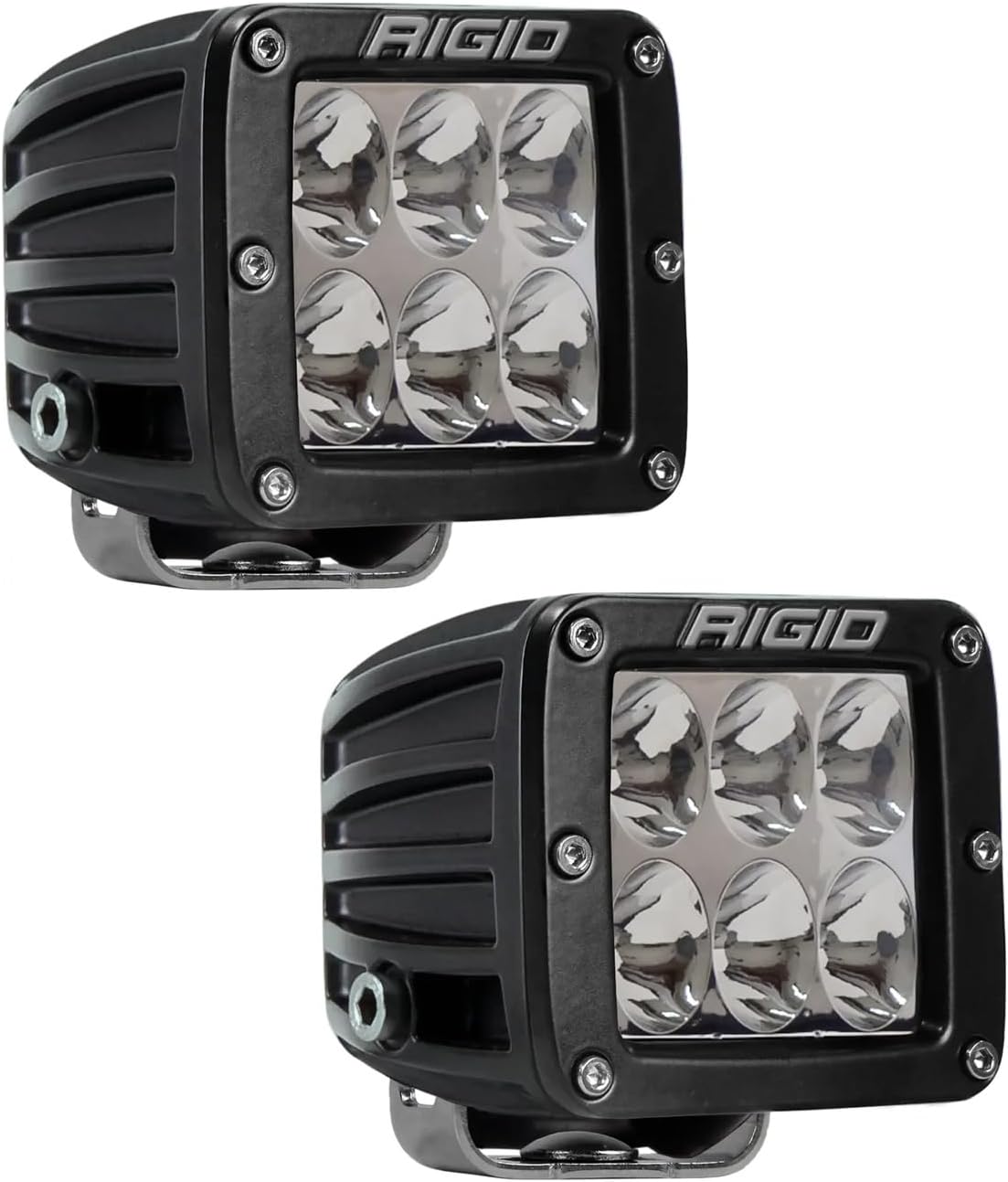 Polaris Off Road RIGID D-Series PRO Driving LED Light, Pair - 2883128
