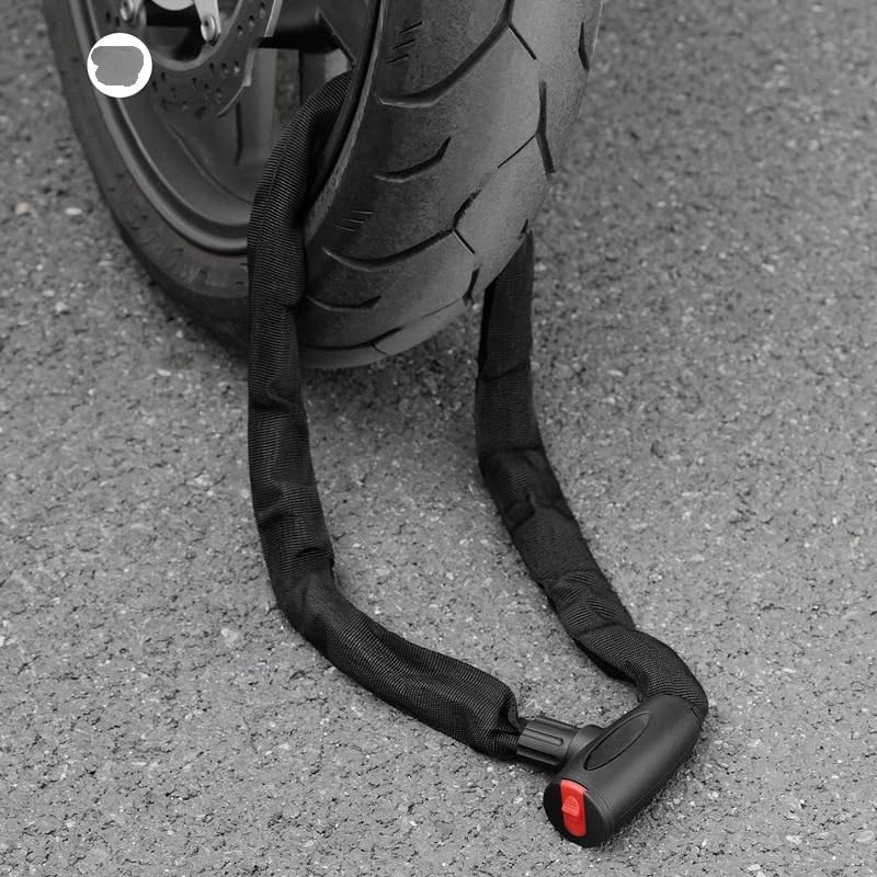 Lucchetto Bici Lucchetto for bicicletta con catena MTB for bici da strada, lucchetto in acciaio addensato Catena Bici