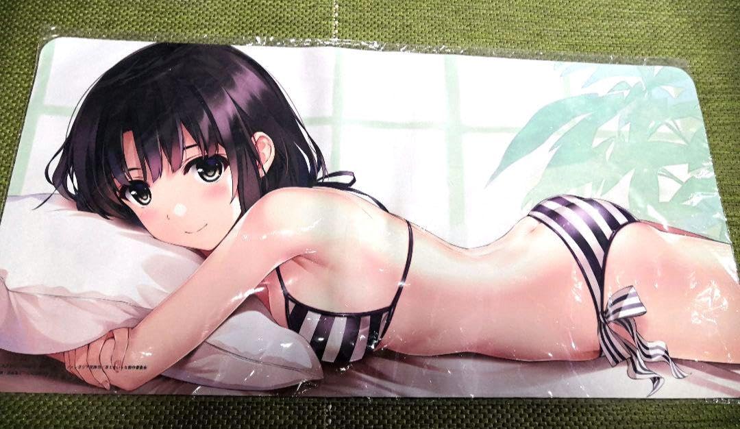 冴えない彼女の育てかた 加藤恵 デスクマット 冴えない彼女の育てかた 深崎暮人展 デスクマットA（一