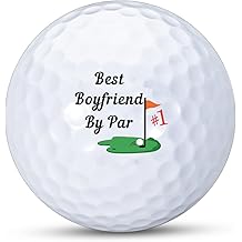 Golf Valentines Gift for Men Boyfriend Husband - Valentine's Day Gifts for Him Men, Golf Gifts Accessories for Golf Lovers, Funny Golf Balls for Men Anniversary Romantic I Love You Gifts for Him