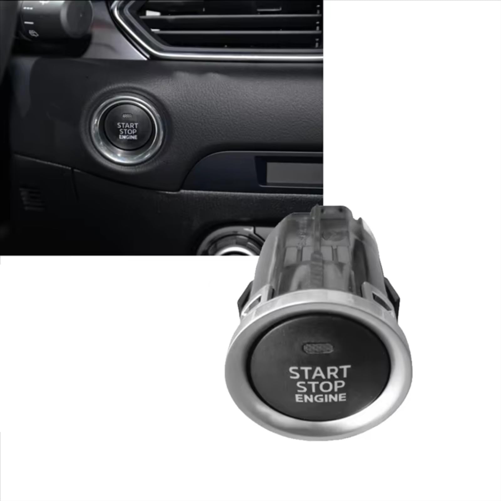 Bouton Poussoir Start Stop Pour Mazda Pour CX-5 2017-2019