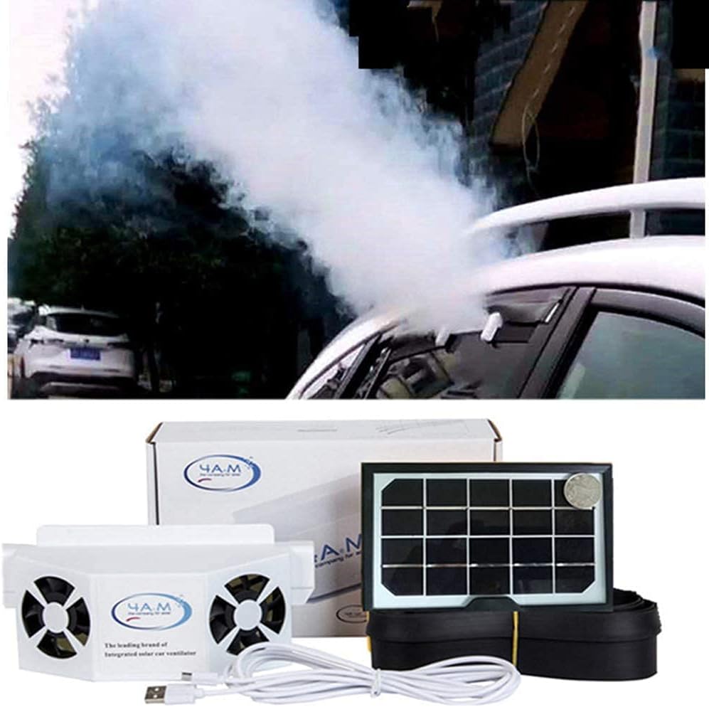 Amazon Zmt カーソーラーファン F03 最新吸盤式 車載用冷暖房器具 車 バイク