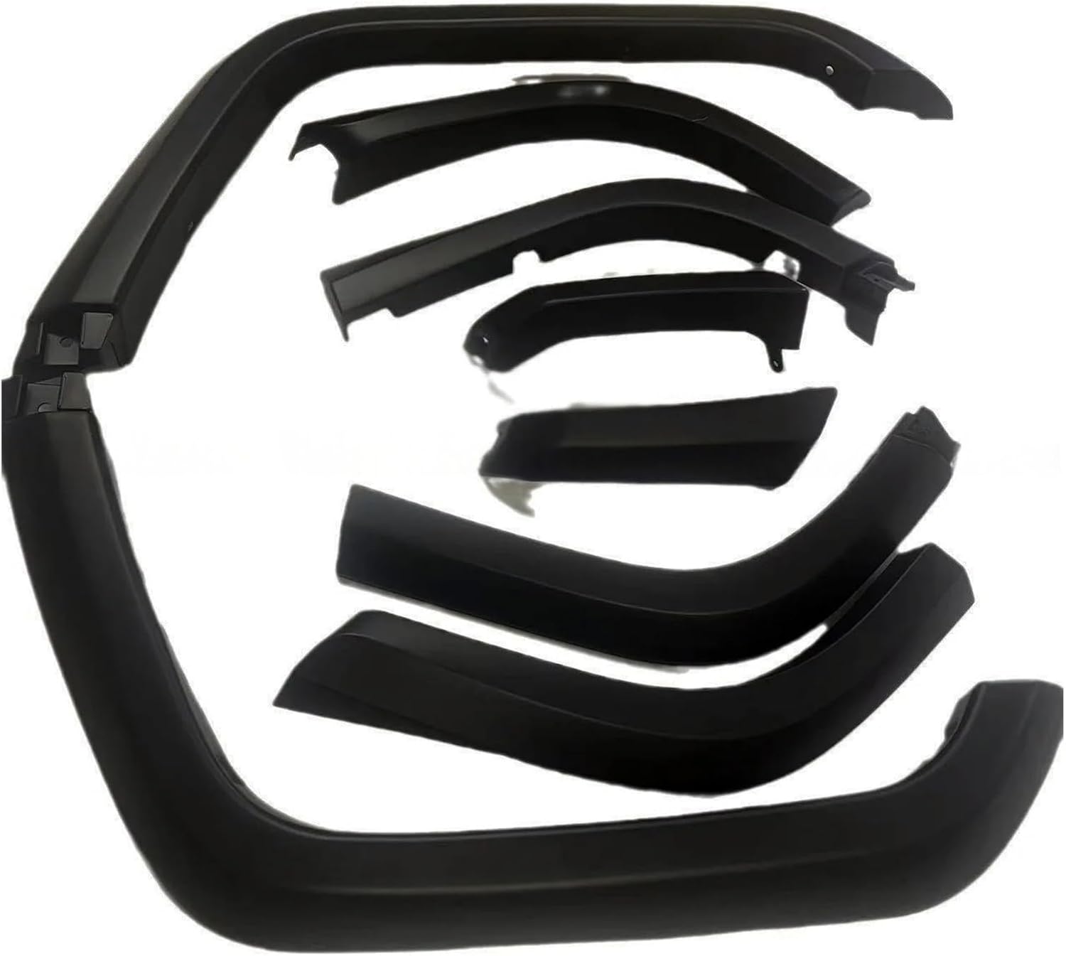 Car Flares Compatible with LC75 Long Short Mud Guards Off Road Pickup Accessories(Long)