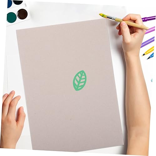 Miniatura 7 de EXCEART 5pcs Manual Jam Writing Cartón Aglomerado Grosor Papel de embalaje Kraft Proveedores de aglomerado Insertos Planos de Cartón Cuadrados