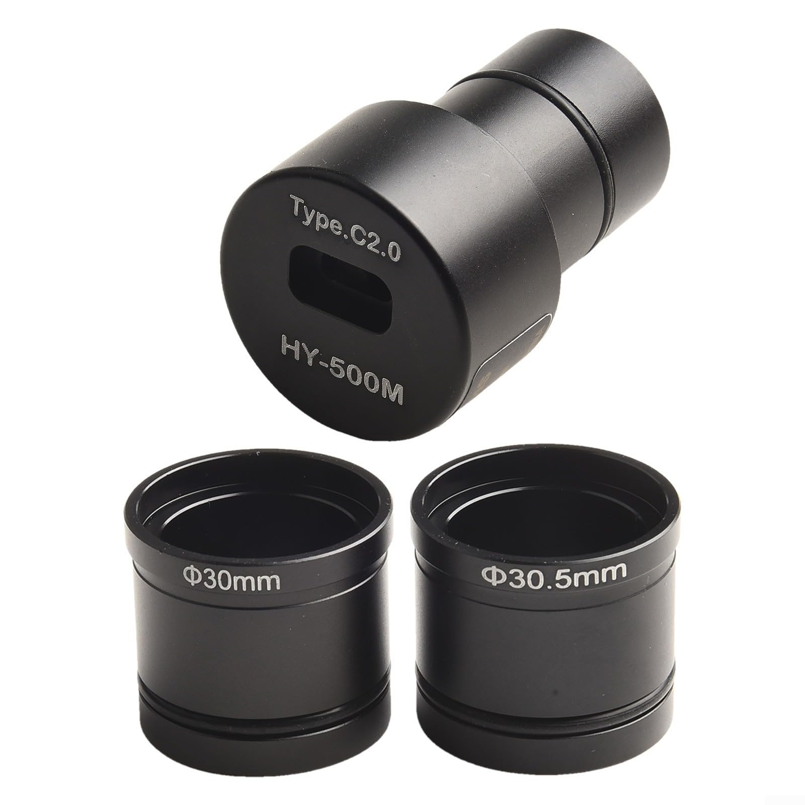 Cámara de microscopio USB CMOS de 5 MP, ocular electrónico digital para imágenes industriales de alta resolución con interfaz USB 2.0 y resolución de 2048 x 1536