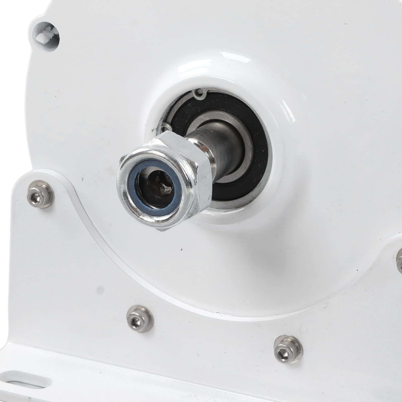 Hyuduo Generator Bezszczotkowy, 3-fazowy Generator Prądu Przemiennego z Magnesami Trwałymi, 500 W, 12 V z Prostownikiem i podstawą, prędkość Znamionowa 600 Obr./min, 50 Hz, -40 do 176°F, do (24V)