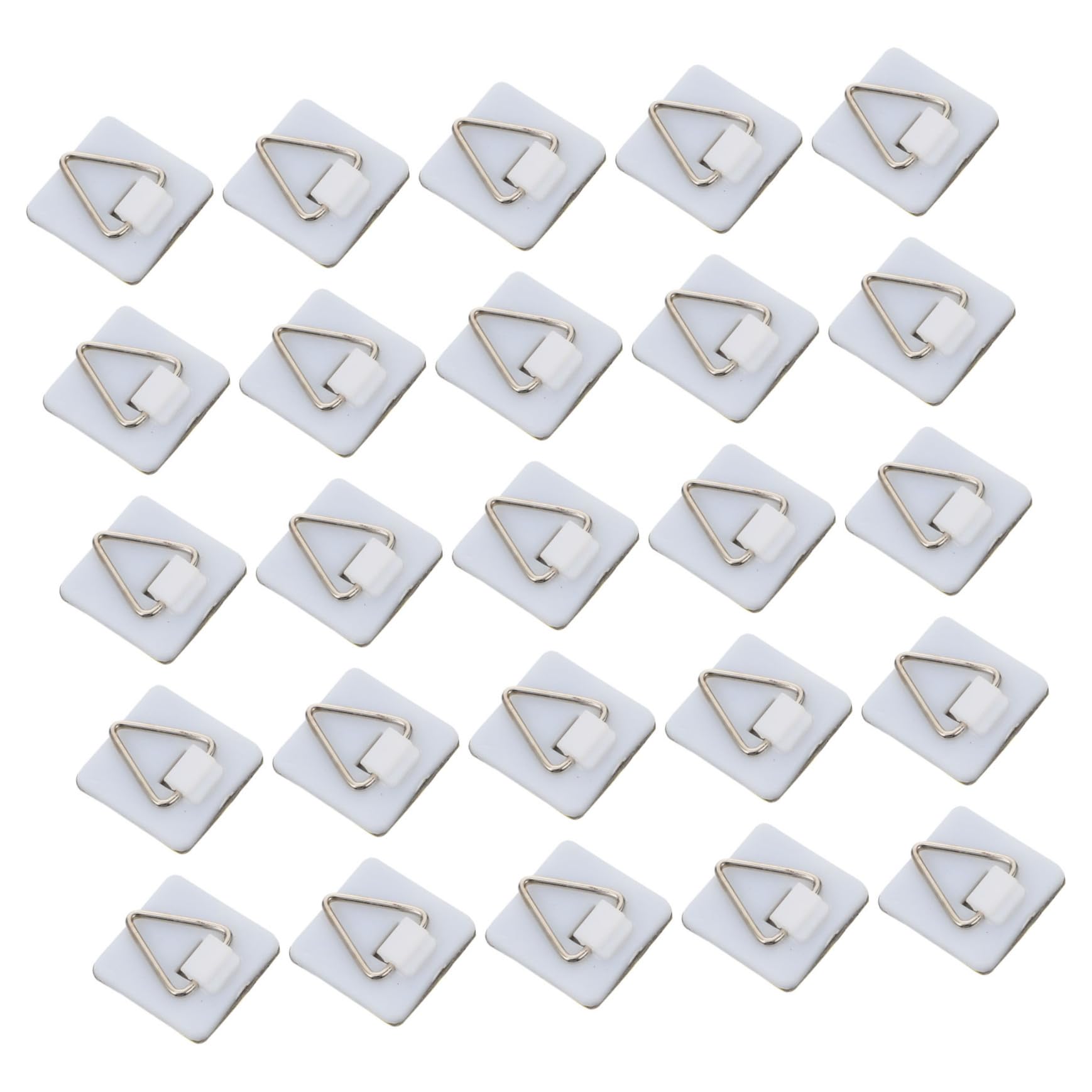 Alipis 150 Piezas Gancho Adhesivo Triangular Sin Clavos Soportes De Fotos Percha De Ropa De Madera Ganchos De Marco De Fotos Para Montaje En Pared Ganchos De Riel Para Fotos Perchas De