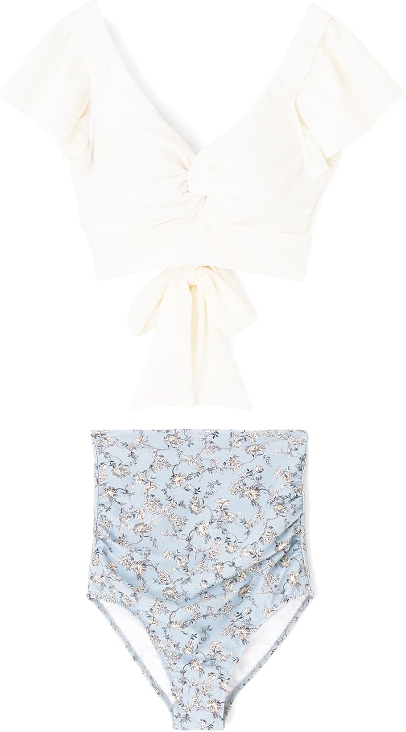 mikomori off fringe水着 フリル 水着可愛い 黒