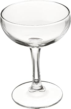Luminarc FBA_J6576 Barcraft Coupe Cocktail Set of 4, 5.5 oz, Clear, Martini