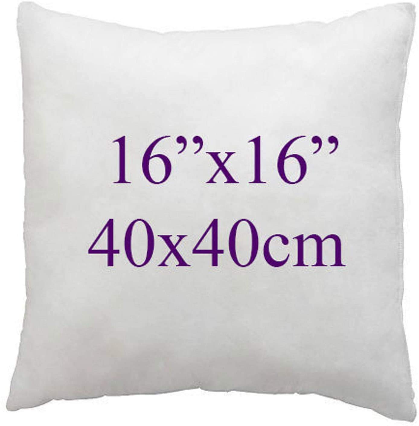 ARLinens Duck Feather & Down Cushion Pads Inner Insert Scatter Fillers Hotel Quality Deep Filled Cushion from B&Q