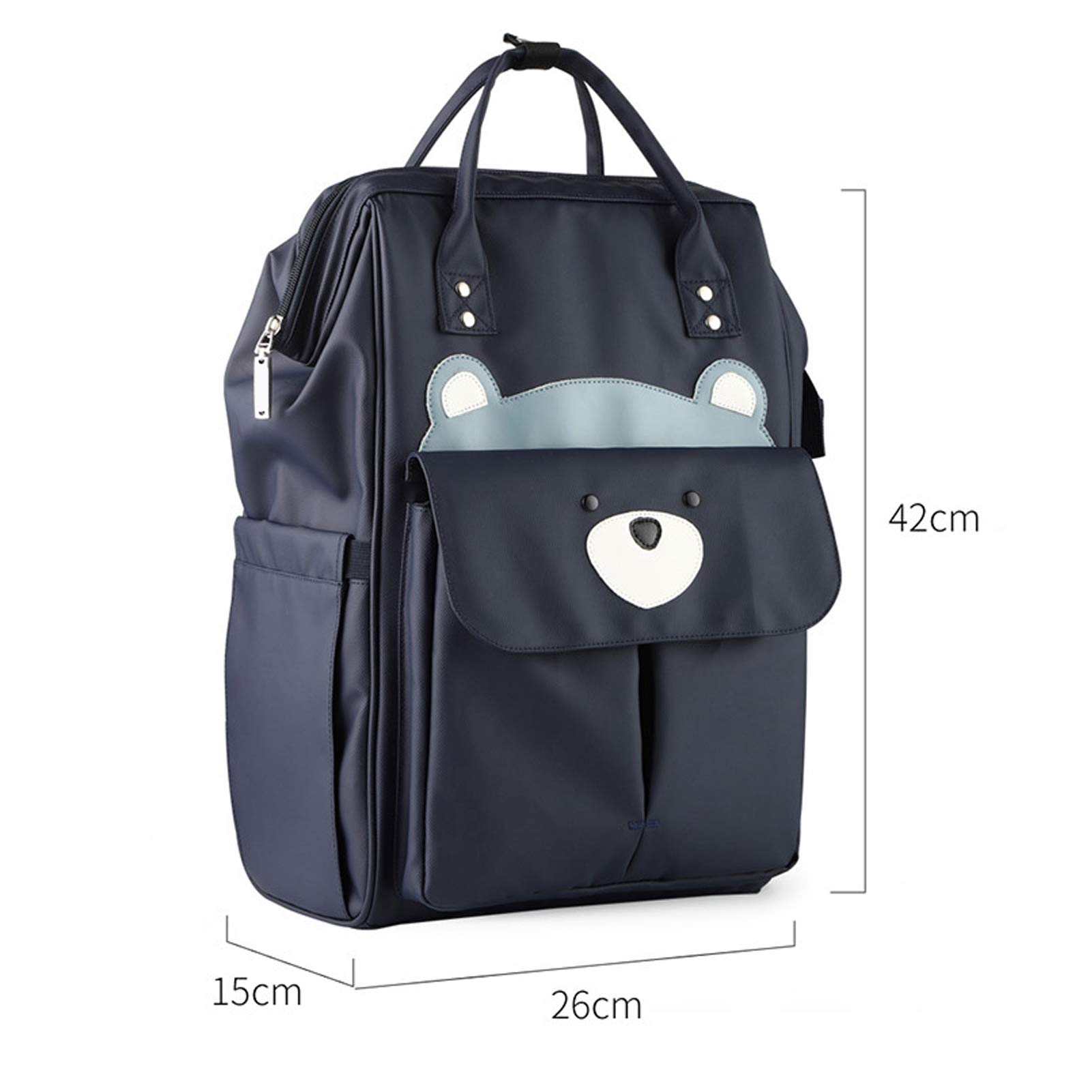 Borsa per Pannolini per Neonati, Zaino per Neonati Zaino per Neonati Essentials Borsa con Manico Zaino da Viaggio Unisex Elegante Borse per Pannolini Zaino da Viaggio per Mamma,