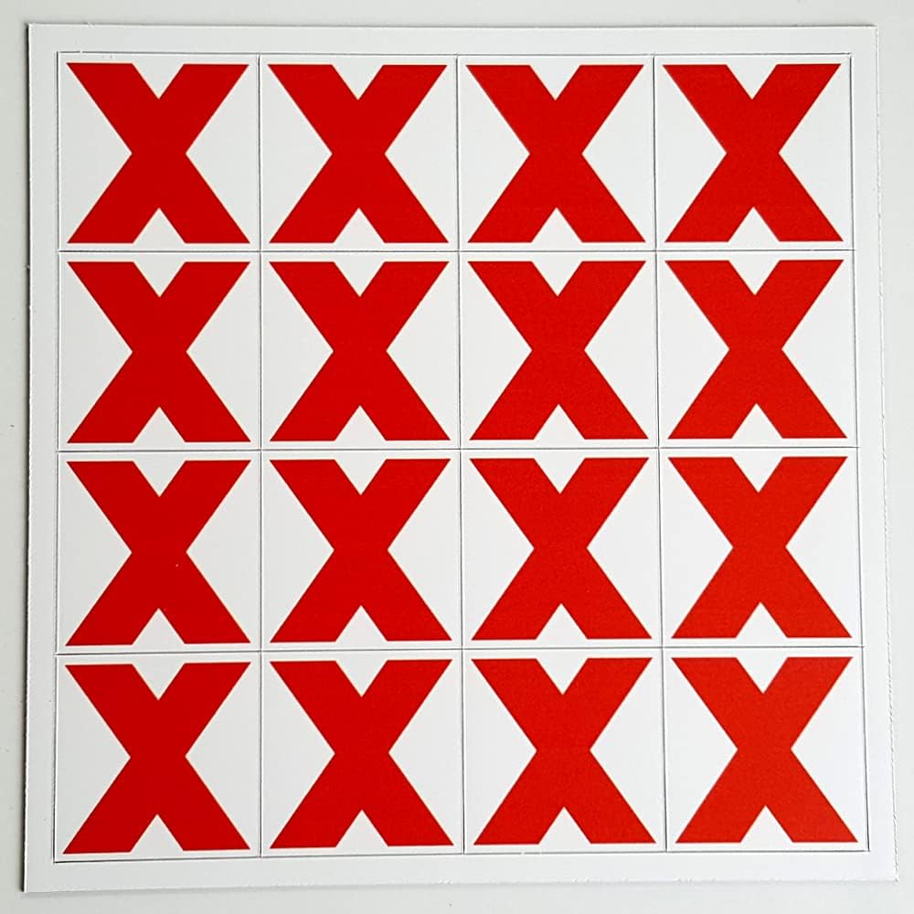 KissCut Progress Indicators Square Cut Whiteboard