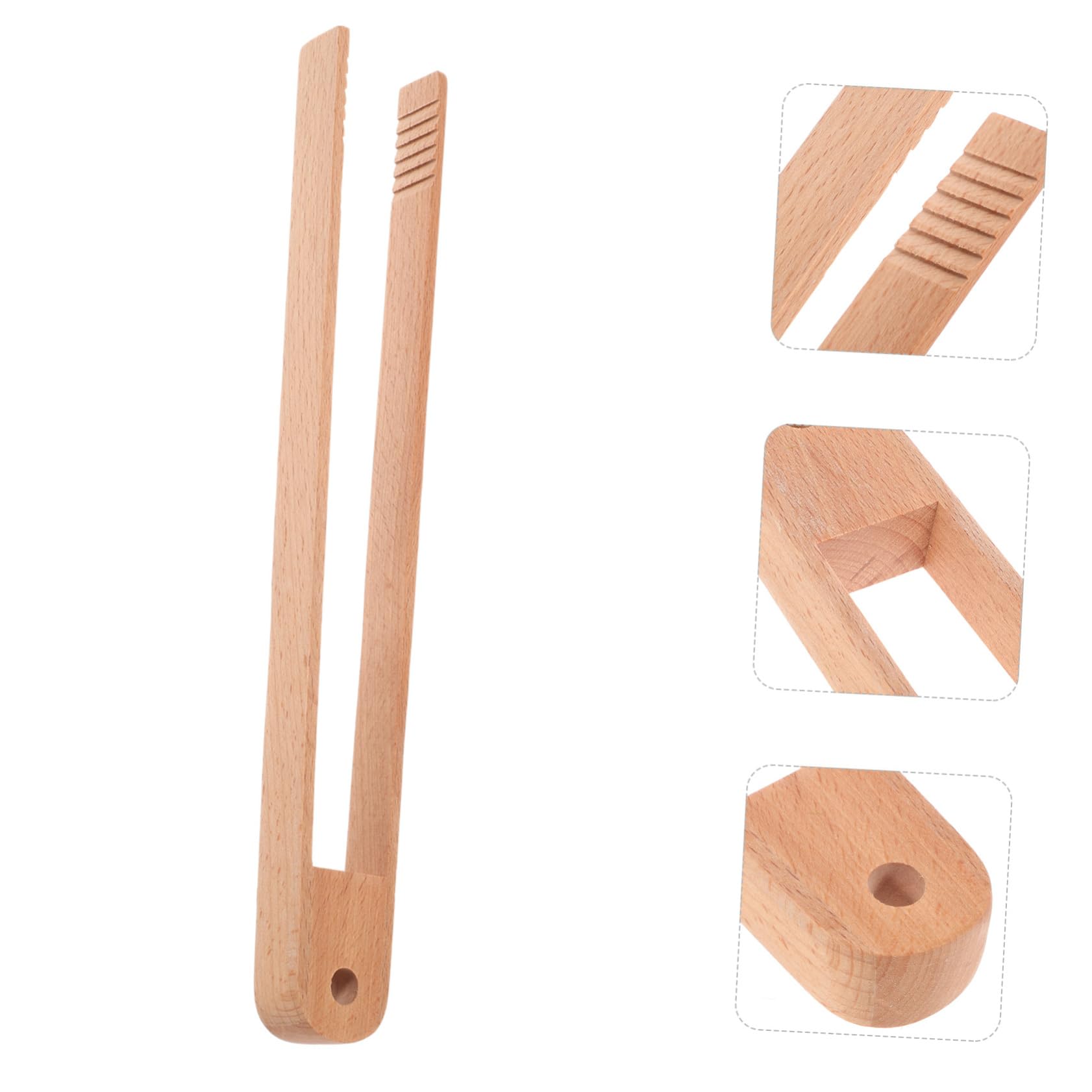 NAMOARLY Multi Function Food Clip for Grilling and Baking Lightweight Kitchen Tongs for Bbq Serving and Cooking Khaki Utility Clip