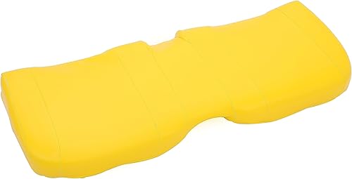 Miniatura 2 de HECASA Cojín inferior de asiento compatible con John Deere XUV 615E 625i 815E 825E 825i 825M 855D 855E 855M S4 Gator repuesto para AM140624 amarillo