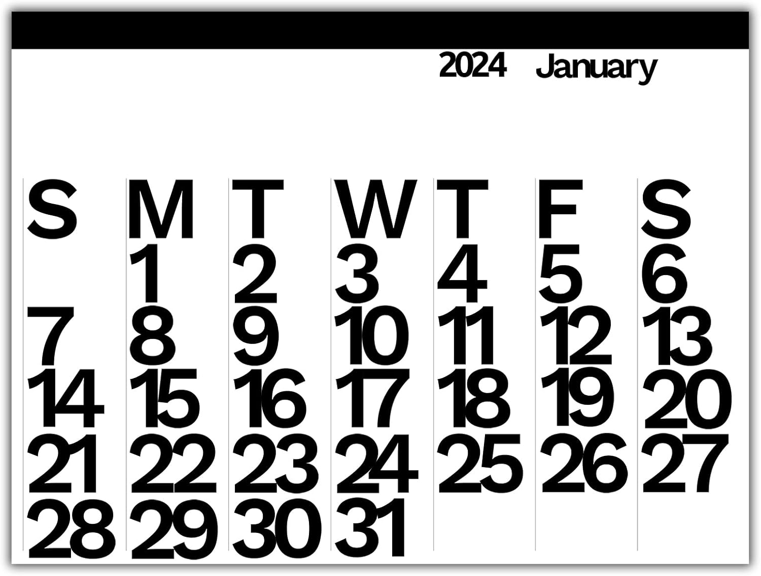 The Wall Calendar Year 2024 Office Products