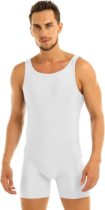 Body Uomo Pigiama Intero - Tutina Sportiva In Cotone Per Wrestling E Palestra - Foto 10