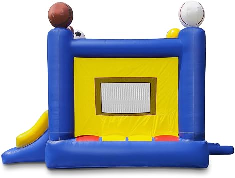 Cloud 9 Commercial Grade Sports Bounce House - 100% PVC 17' x 13' Bouncer - Inflatable Only
