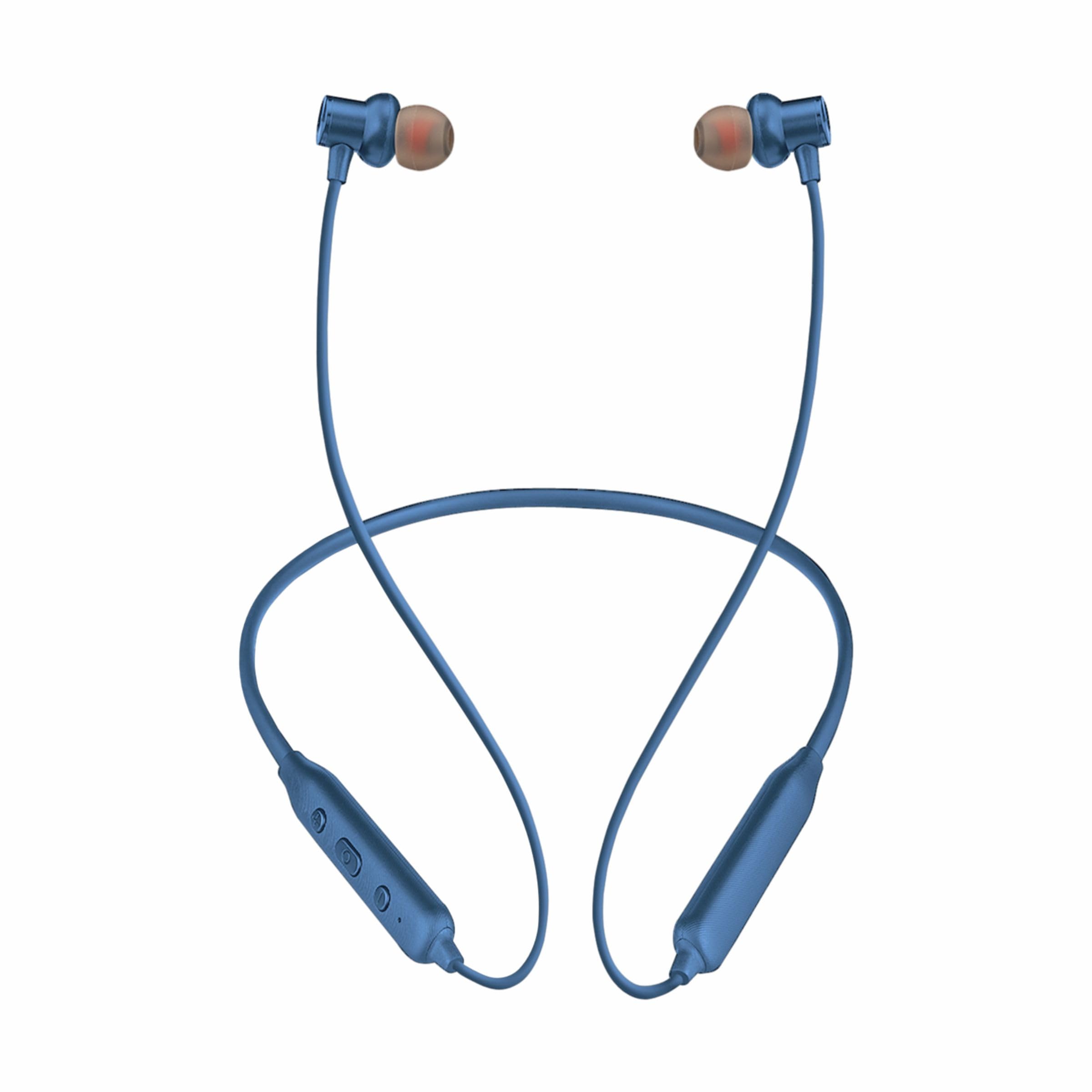 ERD WE-11 PRO Earphone with IPX5 Water Resistance & Wide Compatibility Android, iOS Devices Bluetooth Headset (Blue, True Wireless)