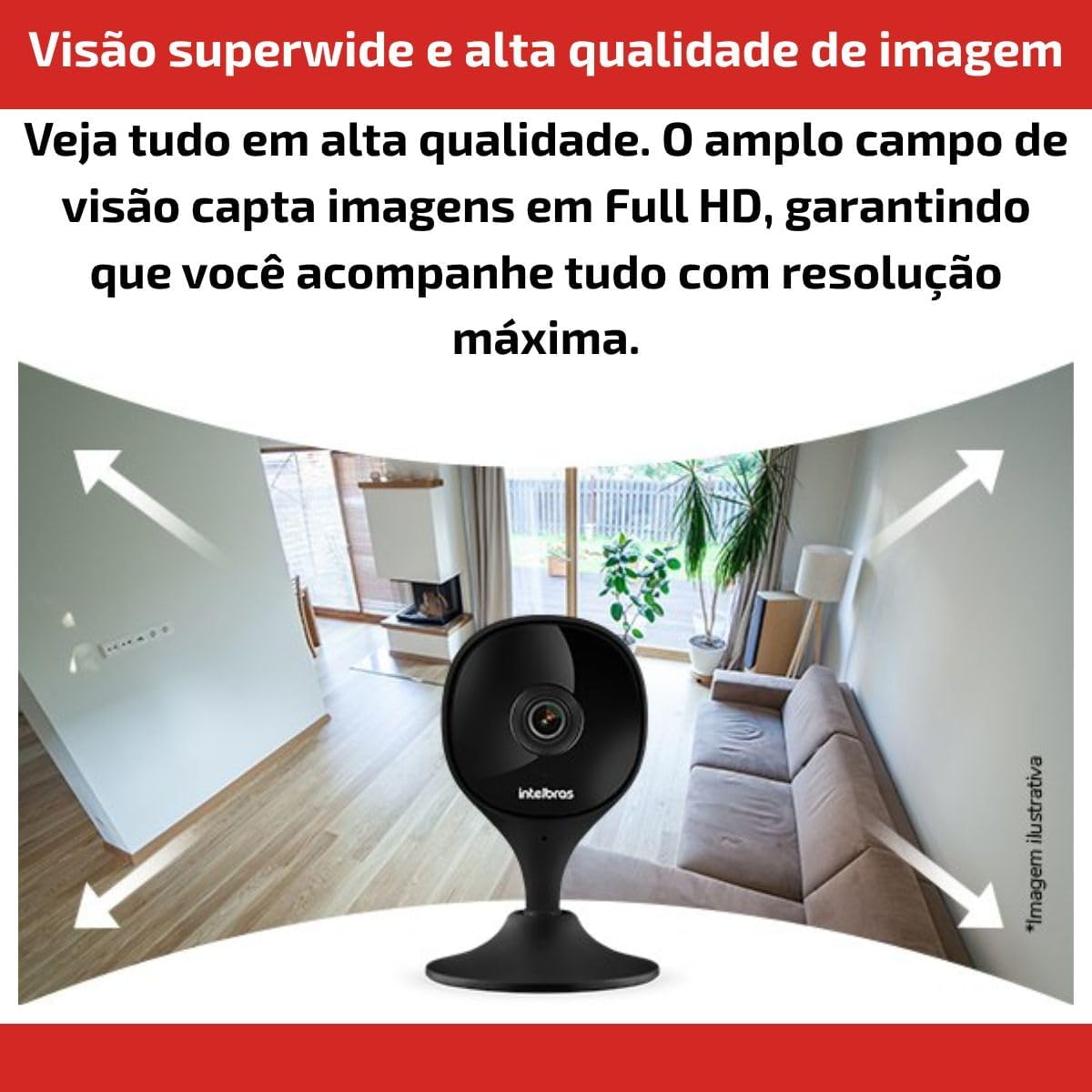 Câmera de Segurança Wi-Fi IMX C Black Intelbras: Review Testado 30 dias