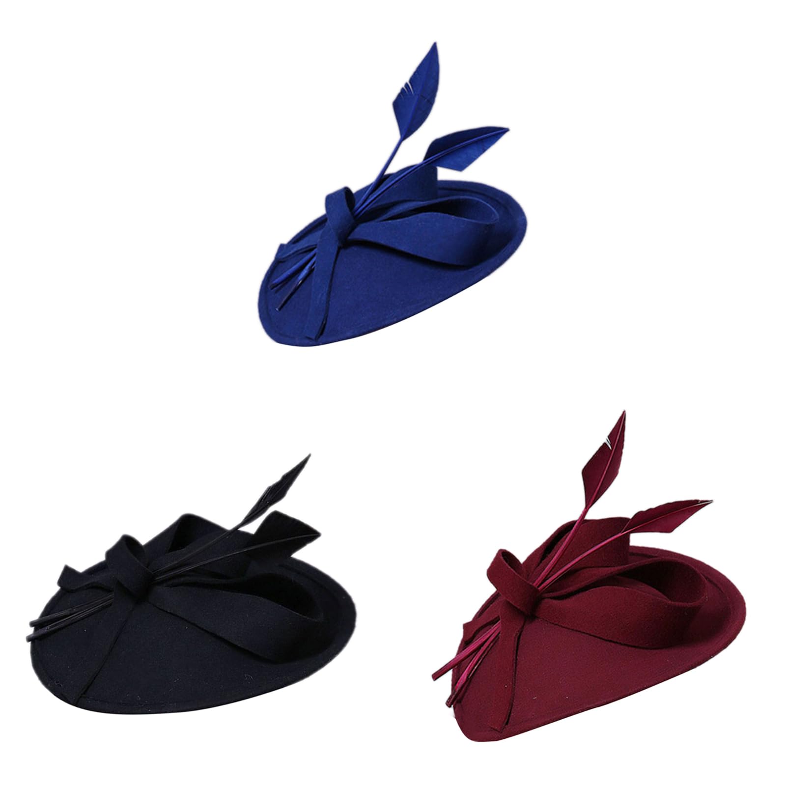 Cappello fascinator da donna per matrimonio, fascia vintage, per addio al nubilato, uso quotidiano