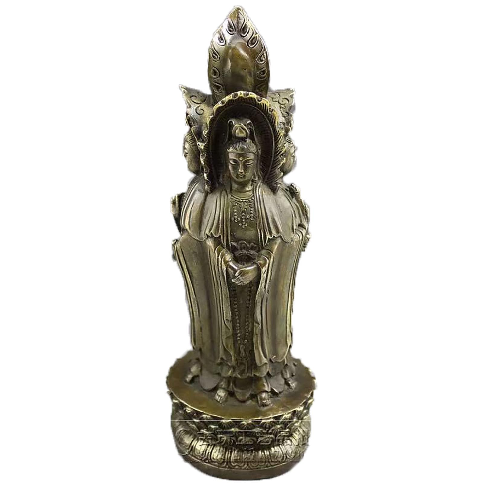 Statue de Bouddha Guanyin pour créer un espace de rituel et méditation zen