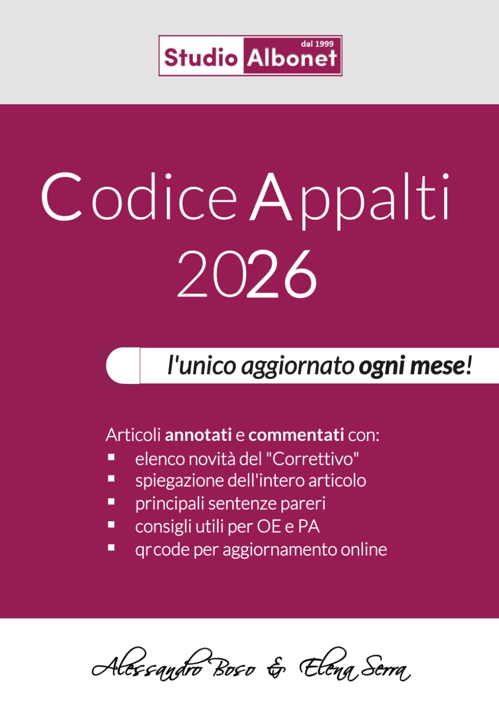 Codice Appalti 2026: l'unico aggiornato ogni mese! (Codice Appalti Pubblici)