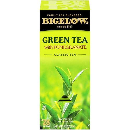 Miniatura 28 de Bigelow Tea Té verde matcha con cúrcuma, té con cafeína con cúrcuma, caja de 18 unidades (paquete de 6), 108 bolsas de té en total