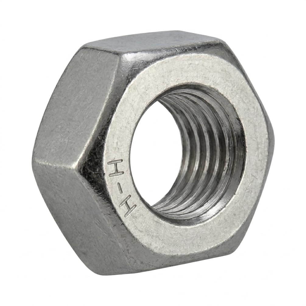 D-Work, 25 dadi esagonali, passo a sinistra, M2,5 mm, DIN 934, acciaio inox A4