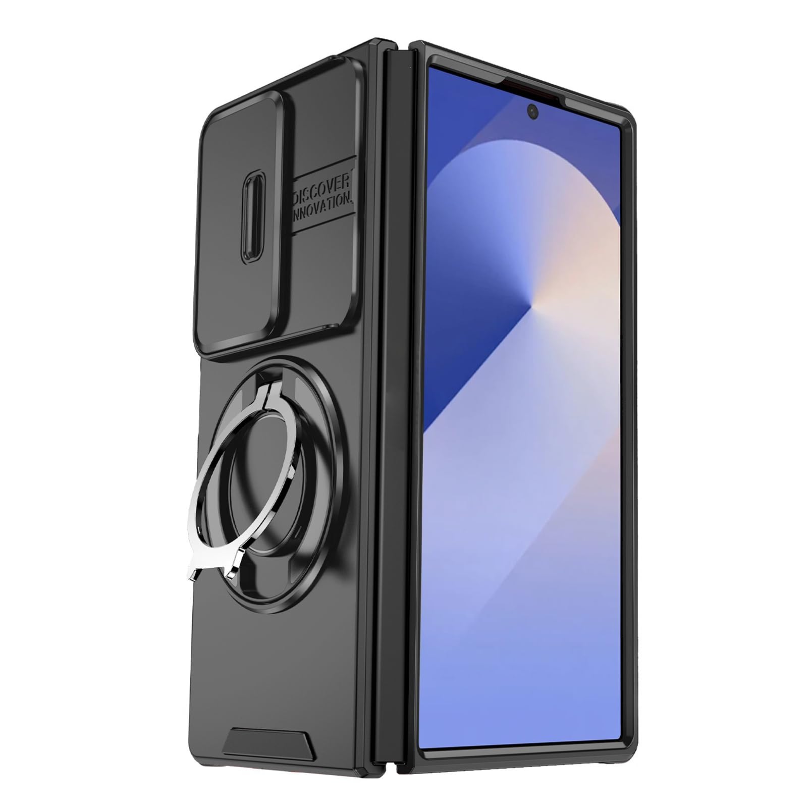 Custodia Cool Per Samsung Galaxy Z Fold 8 Ultra, Anello Militare PC TPU