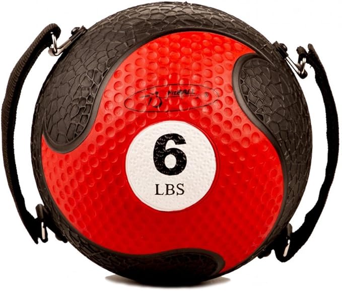 FitBALL MedBalls with Straps Adustable for Hands or