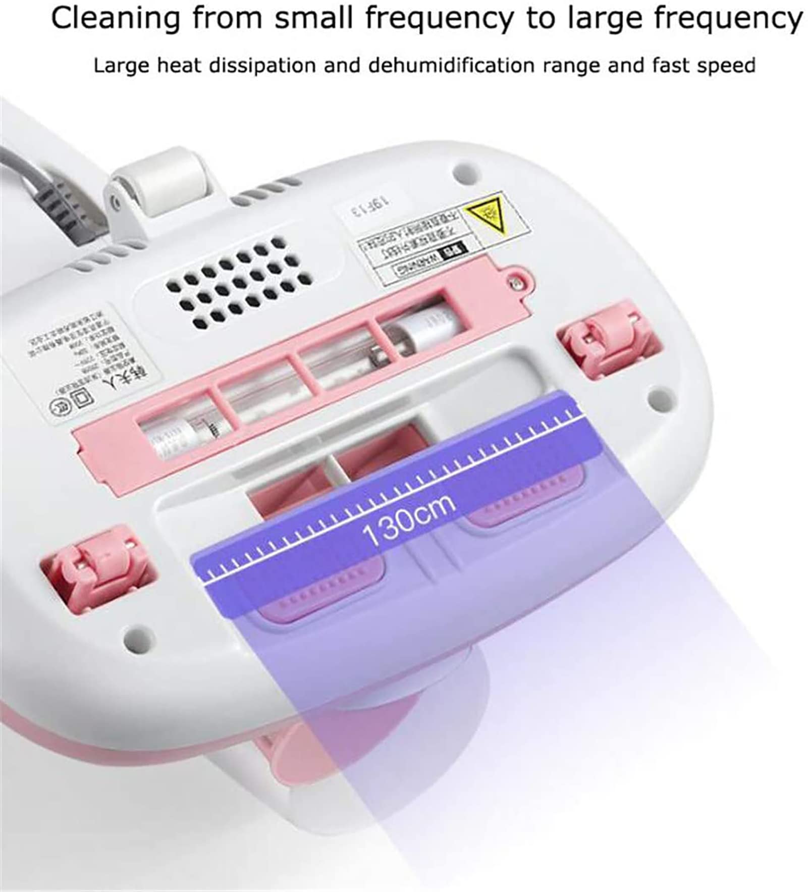 Aspiradora, instrumento de eliminación de ácaros de mano, máquina limpiadora de colchones, colector de ácaros de cama con filtración avanzada y succiones de 12,6 Kpa, para camas, almohadas, sofás, a