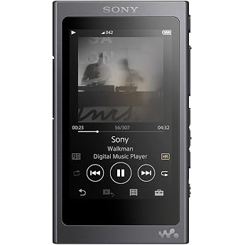 Sony Walkman A Series 64GB NW-A47: Bluetooth/microSD/Hi-Res compatible, up to 39 hours continuous playback, 2017 model, Grayi