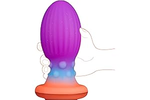 Anal Egg Sex Toy with Glowing LED Light