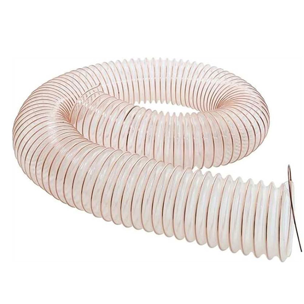 Conducto De Aire Industrial, Tubo De Poliuretano Transparente, Manguera Flexible De 1 M, Resistencia Excepcional, Diámetro Interior De 200 MM, Tubo Telescópico,Wall Thickness 2mm
