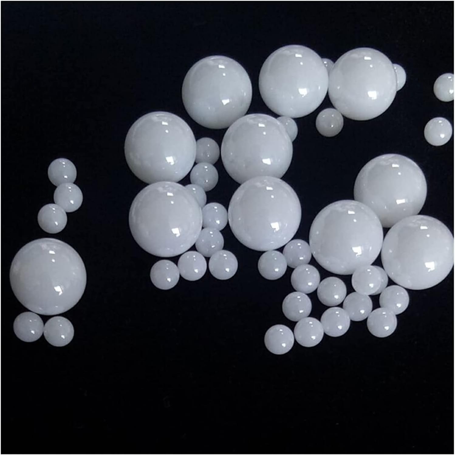 Bearings Precision Ball 200pcs Bearing Balls Diameter 1.25mm Zirconia ZrO2 Ceramic G10
